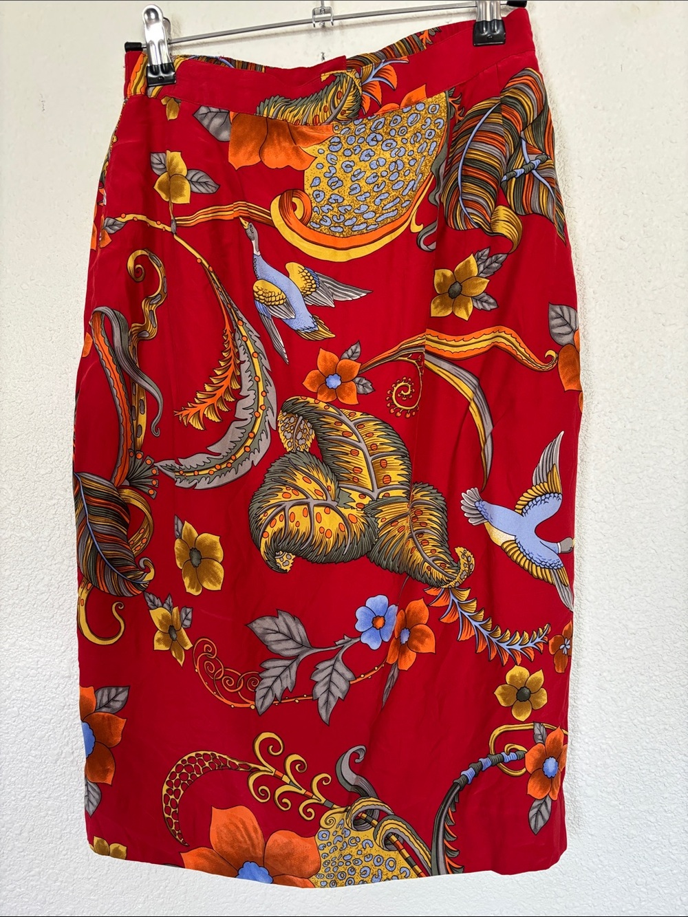 Vintage‎ SILK skirt